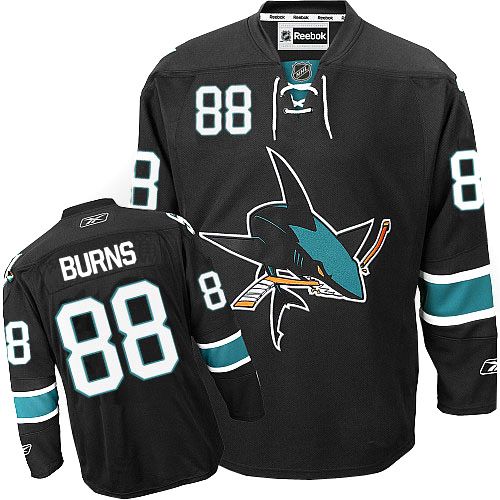 New San Jose Sharks Brent Burns #88 Fanatics Player Jersey Medium fin SJ
